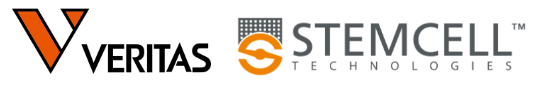 VERITAS Corporation and Stem Cell Technologies logo